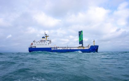 Return to the future: the use of next generation wind sails can help reduced carbon on the high seas