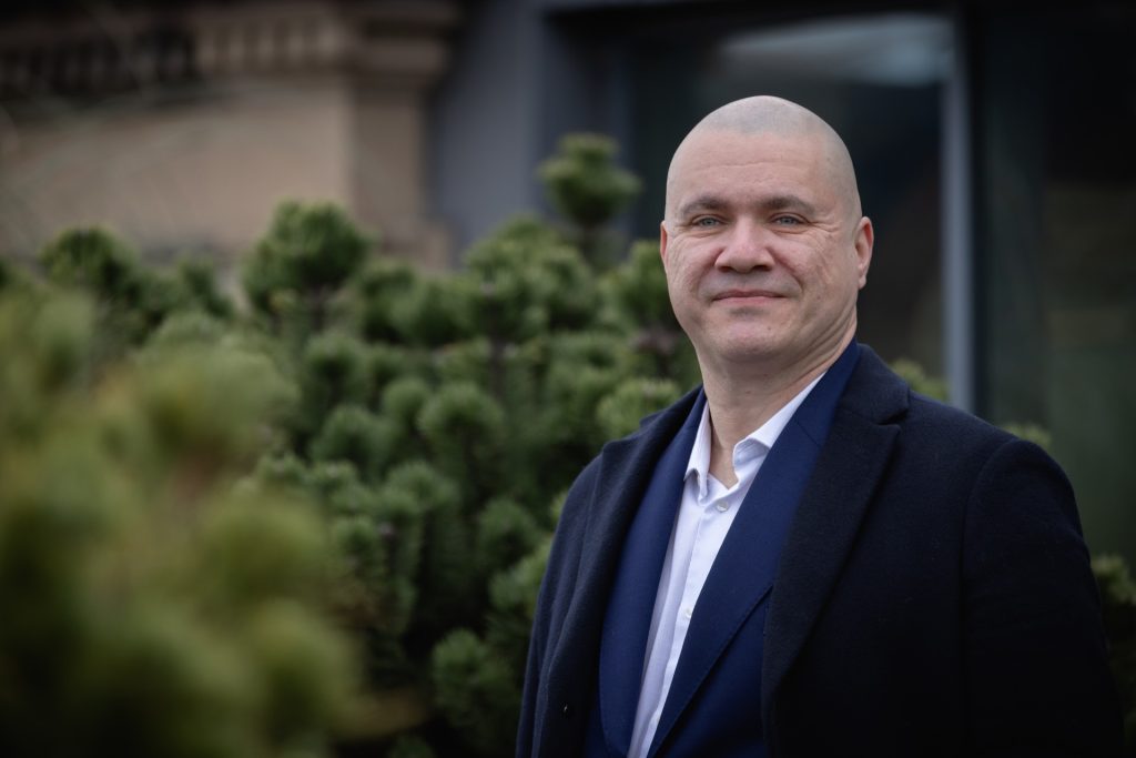 New role: David Ritchie, the chief executive officer, of the Scottish National Investment Bank