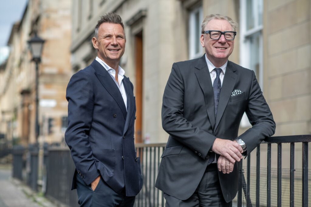 Calling to account: Allan Dowie, the CEO of Wbg, and Benny Higgins, the new chairman