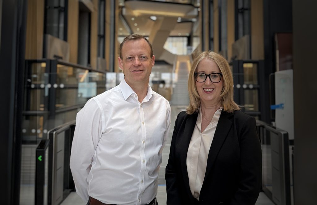 Mike Timmins and Sue Dawe, of EY Scotland