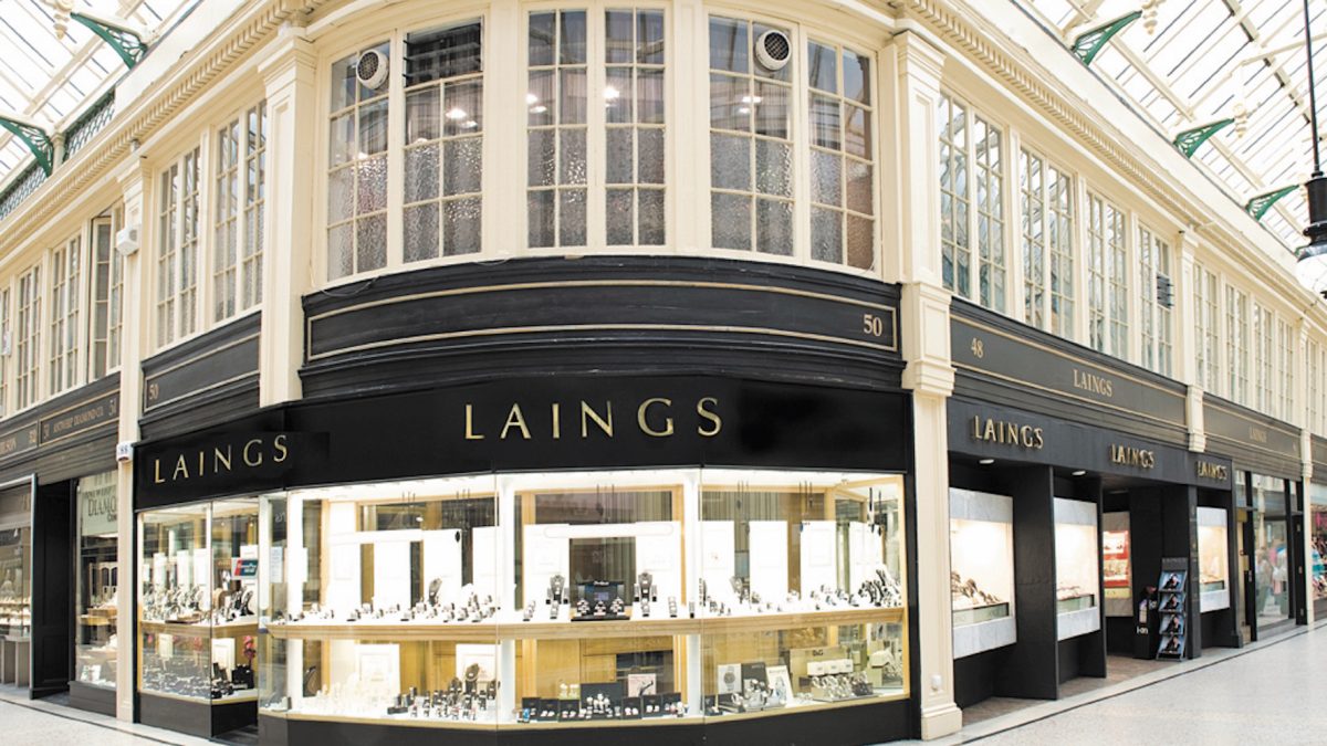 Laings going for gold in return to Argyll Arcade in Glasgow